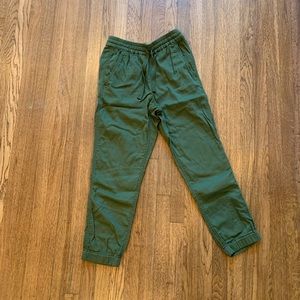 J Crew joggers olive